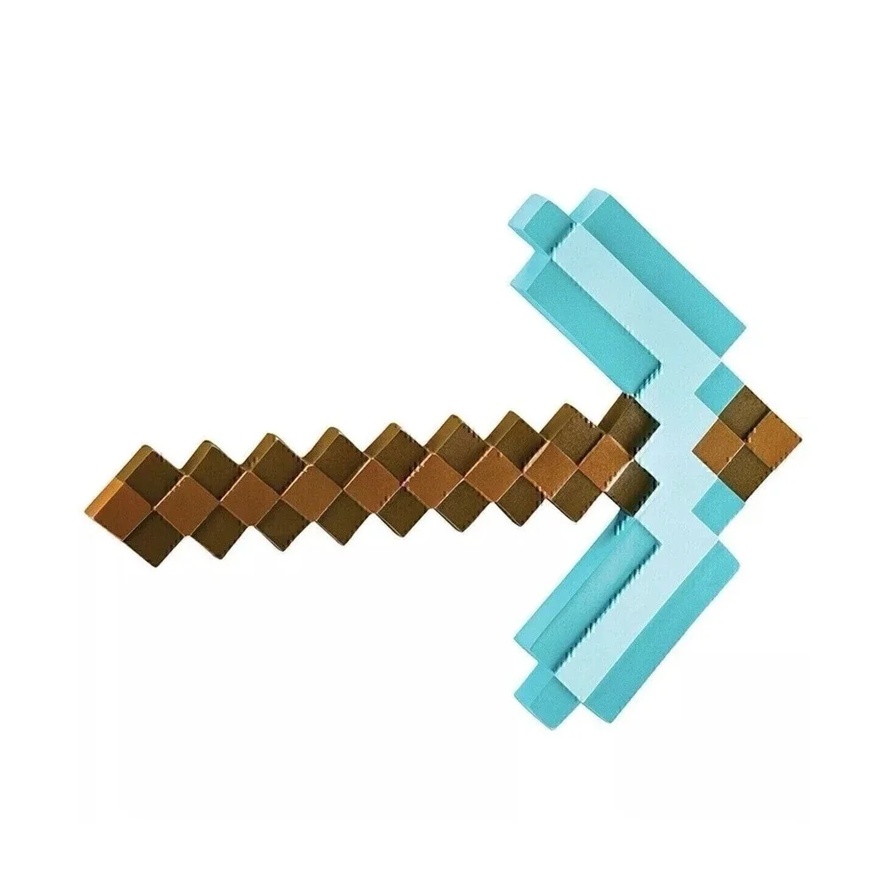 Minecraft Pickaxe Sword Toy Costume Prop 15.75